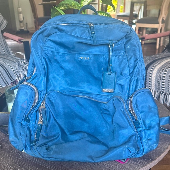Tumi Blue Backpack - Picture 1 of 6
